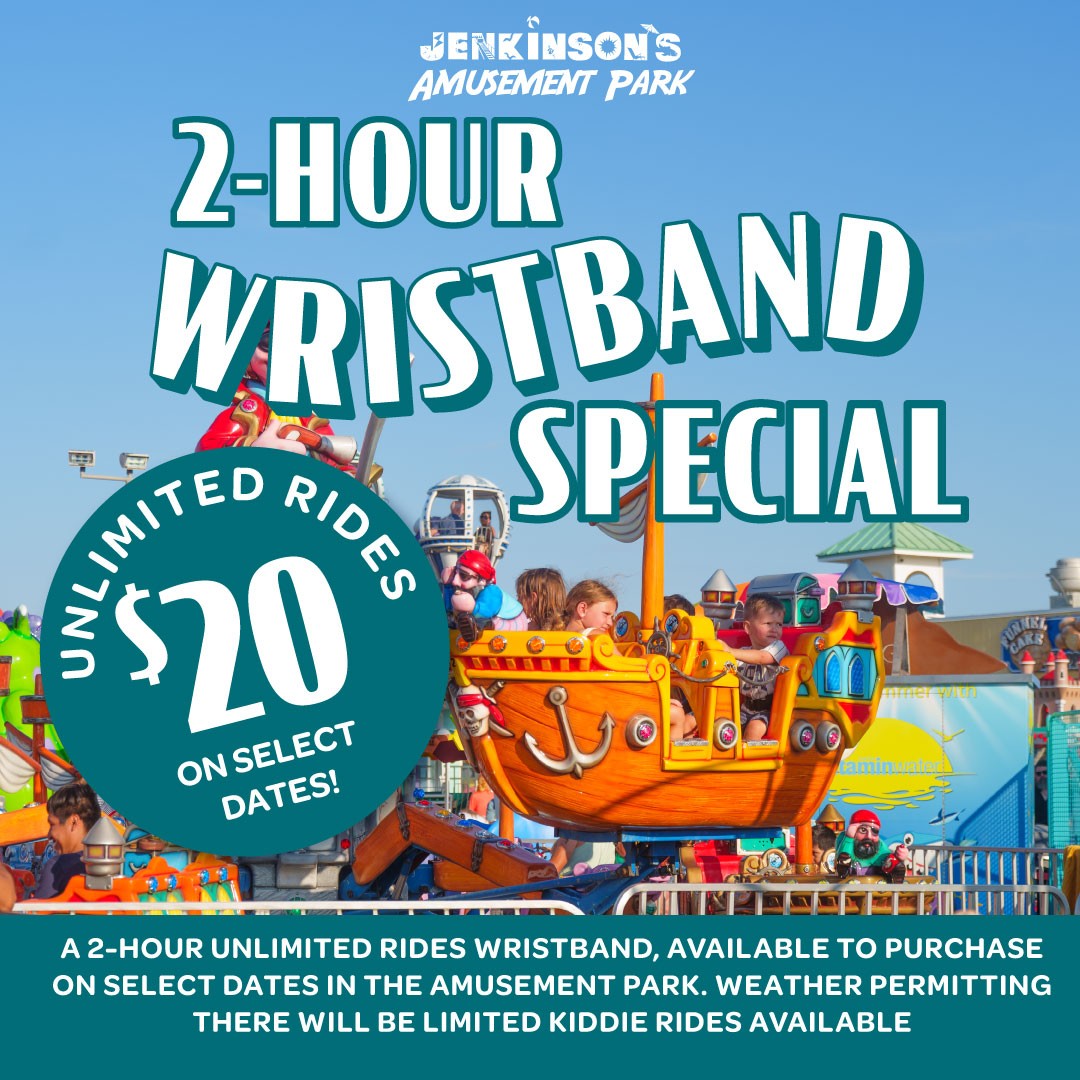 $20 two-hour ride wristband special