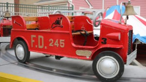 Fire Engines ride at Jenkinson's Boardwalk