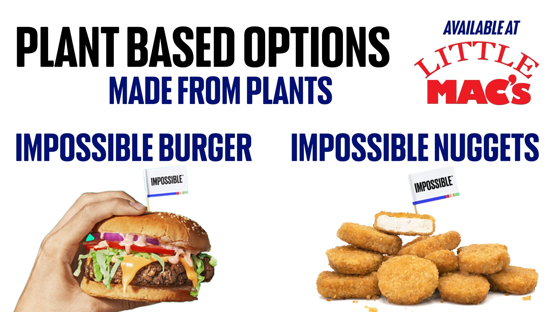 little mac's plant based food options