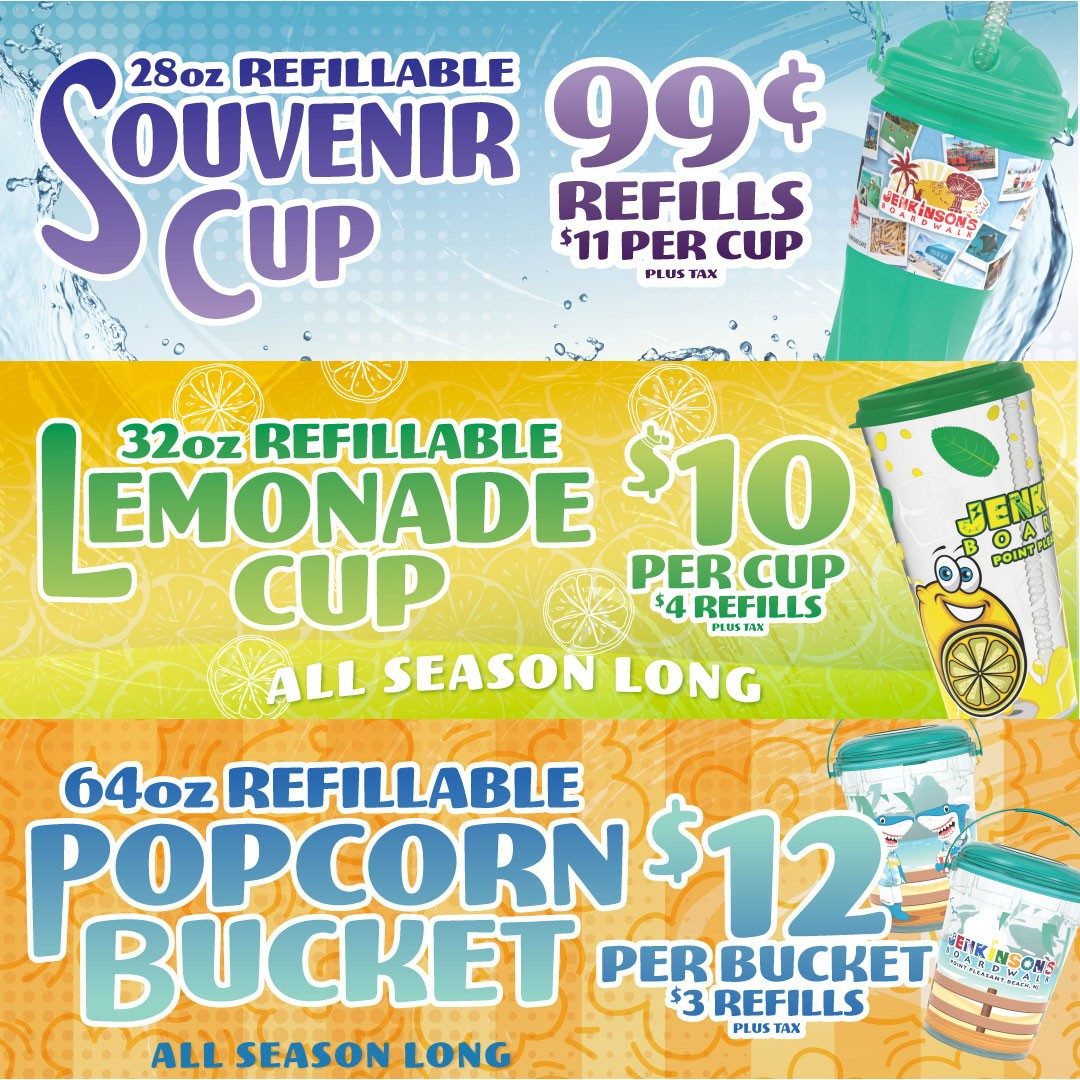 28oz Refillable Souvenir Cup