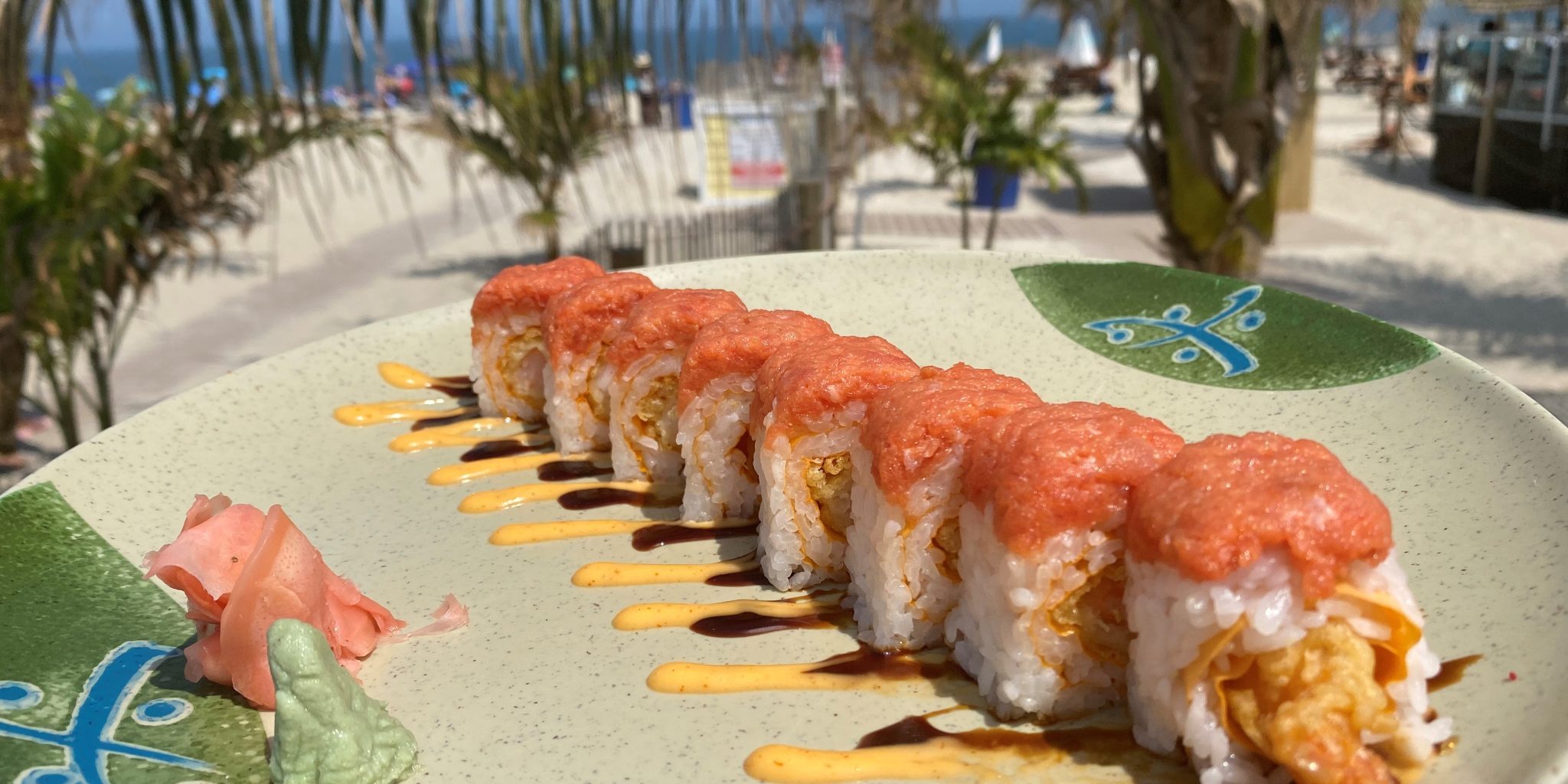 sushi at jenkinsons pavilion